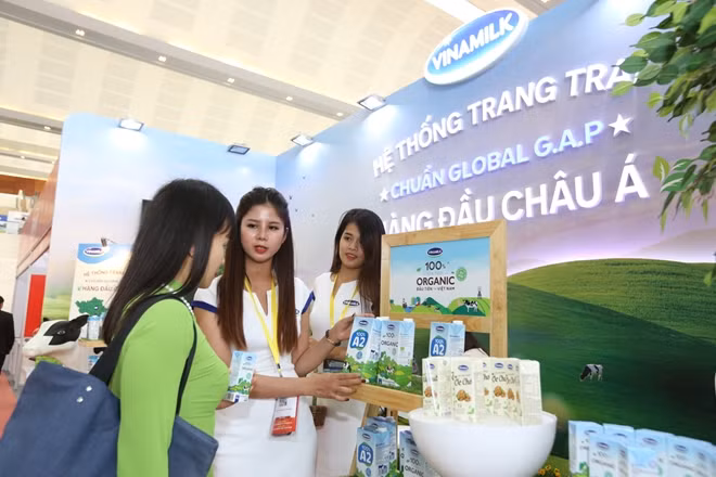 Sản phẩm của Vinamilk đã xuất khẩu đi nhiều nước trên thế giới.