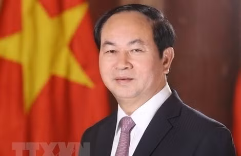 Chủ tịch nước Trần Đại Quang.