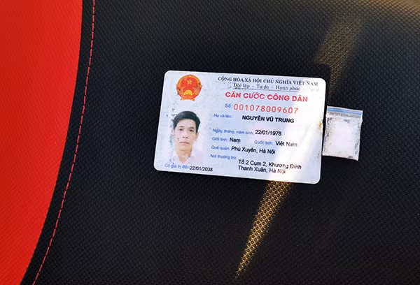 Gói ma túy tang vật.
