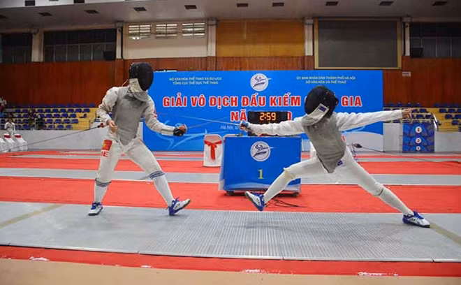 Đấu kiếm Việt Nam cần nhiều sân chơi trong nước hơn.