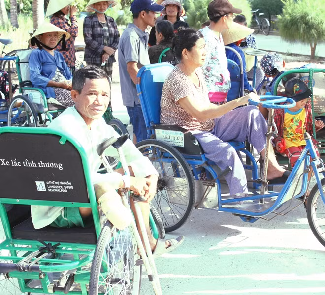 Các bệnh nhân phong tìm lại được cuộc sống mới ở Làng phong Quy Hòa.