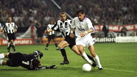 Mijatovic ghi bàn duy nhất giúp Real đánh bại Juve trong trận chung kết Champions League 1998.