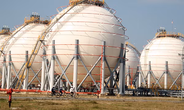 Khu vực kho LPG diễn tập sẽ huy động hàng trăm cán bộ, chiến sỹ Cảnh sát PCCC và các lực lượng chức năng.