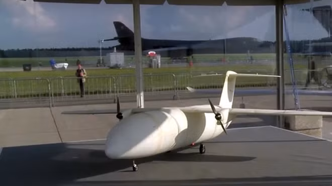 Chiếc drone "Thor" của hãng Airbus.