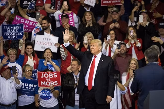 Cuộc bầu cử giữa nhiệm kỳ được coi là “kỳ thi giữa kỳ” của Tổng thống Donald Trump.