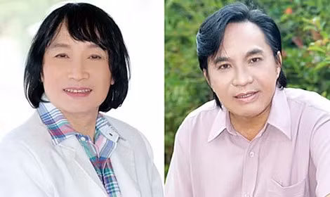 NSND Minh Vương (trái) và NSND Thanh Tuấn được xét đặc cách năm 2019.