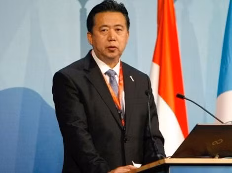 Chủ tịch Interpol Mạnh Hoành Vĩ.
