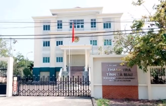 Trụ sở Thanh tra tỉnh Cà Mau.