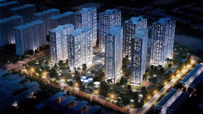 Phối cảnh dự án Park Hill