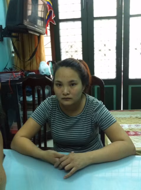 Đối tượng chủ mưu Lê Thị Thanh Đảm.