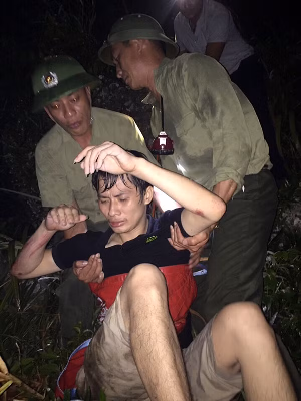 Anh Đắc thoát chết kỳ diệu.