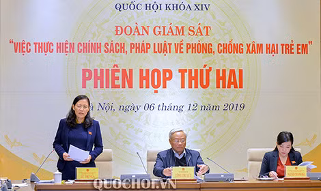 Các đại biểu Quốc hội cũng dành nhiều tâm tư cho việc bảo vệ trẻ em.