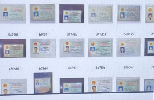 Hàng nghìn CMTND được cho là của công dân Việt Nam được rao bán trên mạng. Hàng nghìn CMTND được cho là của công dân Việt Nam được rao bán trên mạng.