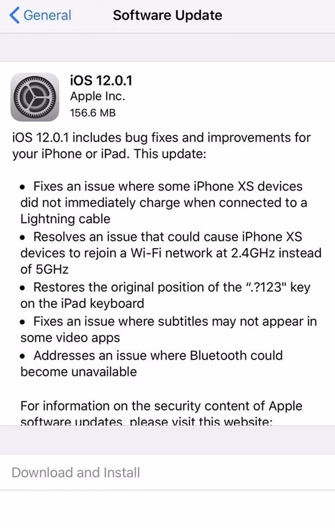 Apple cập nhật iOS vá lỗi iPhone không nhận sạc ảnh 1
