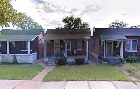 Những căn nhà bỏ hoang tại St. Louis (Mỹ).