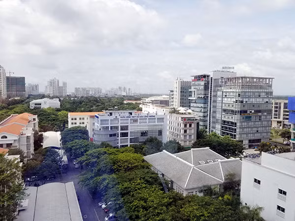 Một phần khu A trong Khu đô thị Phú Mỹ Hưng.