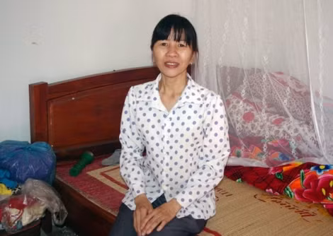 Chị Ngoan kể lại hành trình về lại cố hương đầy căng thẳng của mình.