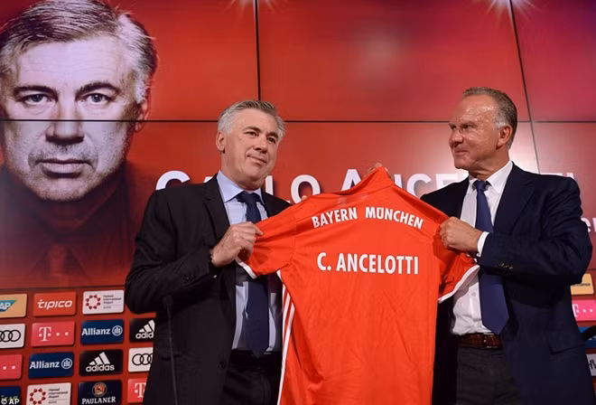 Trước mắt Ancelotti là nhiệm vụ giúp Bayern vô địch Champions League.