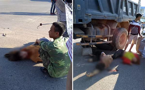 Hiện trường vụ tai nạn. Ảnh: Dương Đình Sỹ.