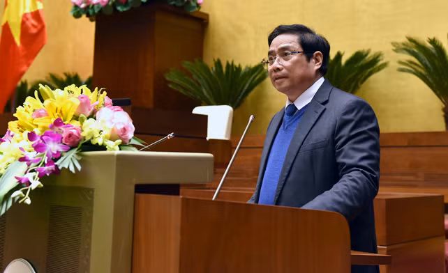 Trưởng Ban Tổ chức TƯ Phạm Minh Chính. Ảnh: Nhật Bắc
