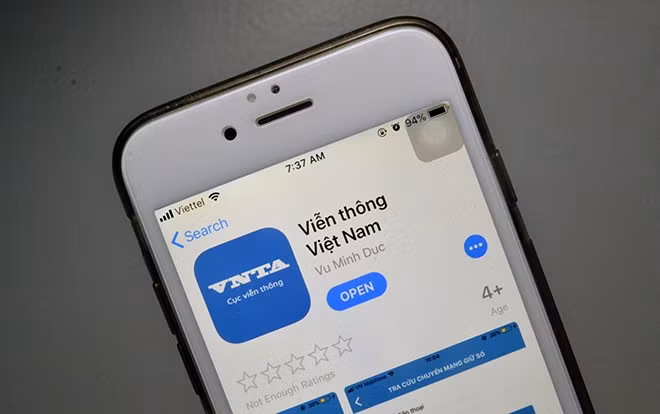 Ứng dụng của Cục Viễn thông.