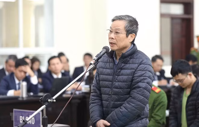 Bị cáo Nguyễn Bắc Son.
