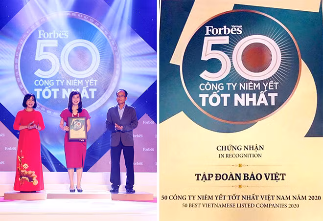 Tập đoàn Bảo Việt là một trong những đại diện tiêu biểu của Việt Nam được vinh danh Top 50 công ty niêm yết tốt nhất.