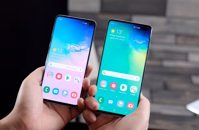 Màn hình Infinity-O Display của Galaxy S10 và Galaxy S10+