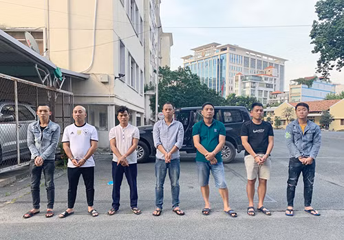 Các đối tượng trong vụ án.