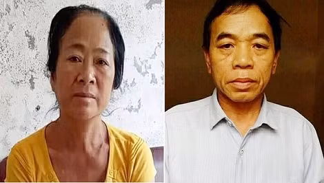 Đối tượng Thuyên và Ngọc ngày mới bị bắt. Đối tượng Thuyên và Ngọc ngày mới bị bắt.