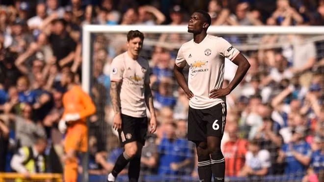 Man Utd thể hiện bộ mặt thảm hại ở trận thua Everton.