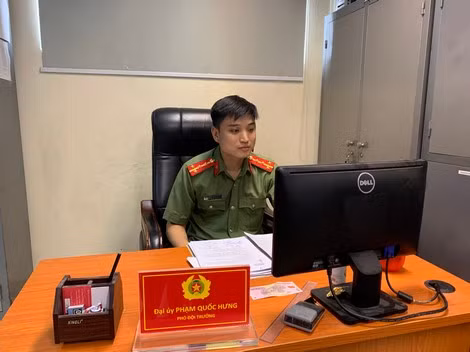 Đại úy Phạm Quốc Hưng.