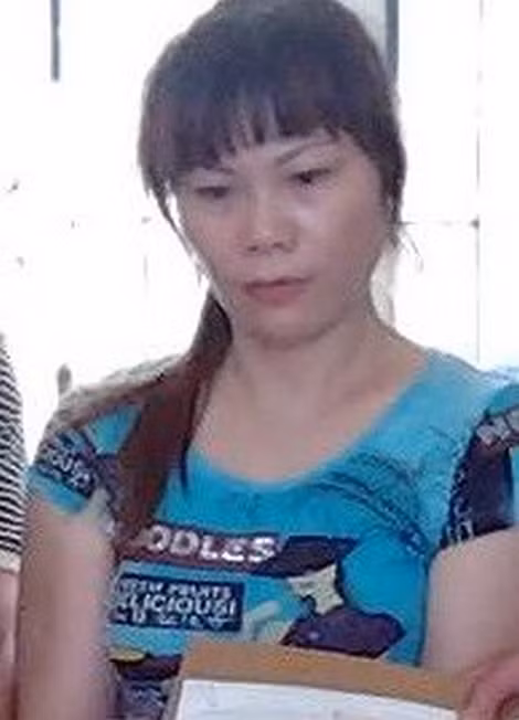 Luyến lúc mới bị bắt (năm 2012).