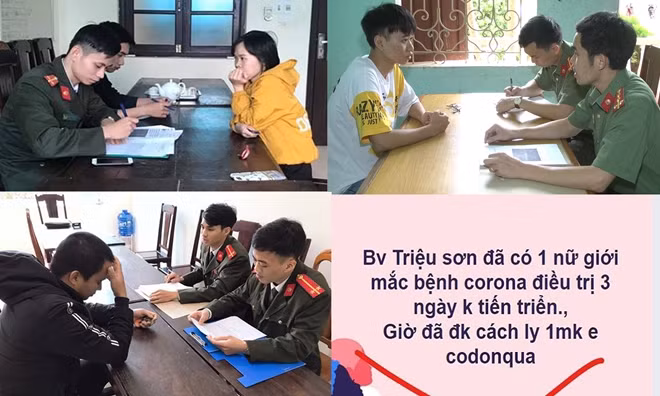 Lực lượng Công an xử lý nhiều trường hợp thông tin thất thiệt về dịch COVID-19