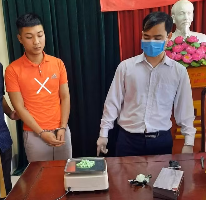 Đối tượng Thái Văn Nam và tang vật bị thu giữ