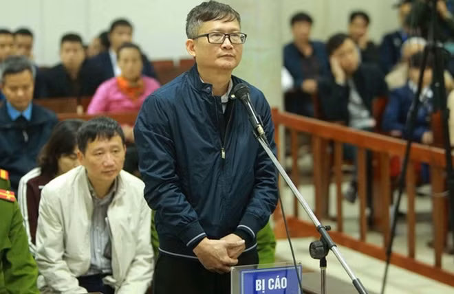 Bị cáo Đinh Mạnh Thắng.