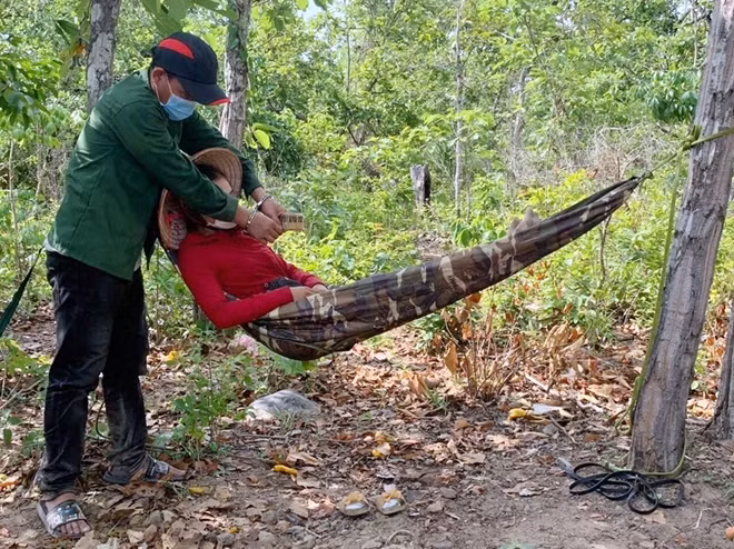 Thực nghiệm hiện trường vụ cướp tài sản của chị Nguyễn Thị Nho