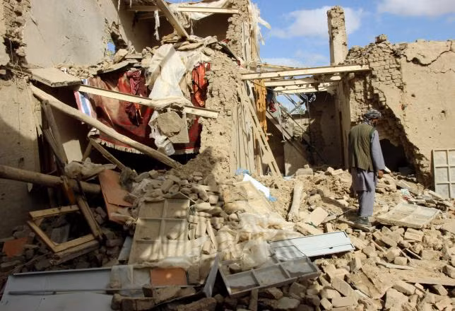 Đất nước Afghanistan bị tàn phá bởi chiến tranh. Ảnh Reuters.