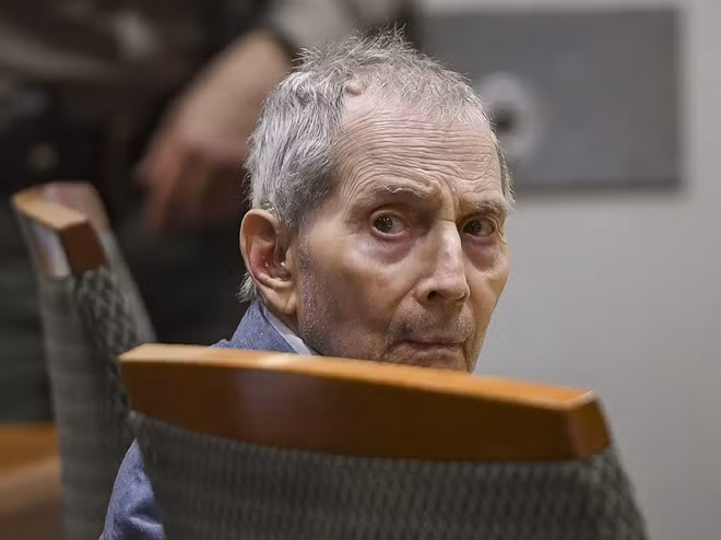Bob Durst tại phiên toà.