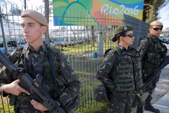 Nhà chức trách Brazil đang siết chặt các biện pháp an ninh cho Olympic 2016.