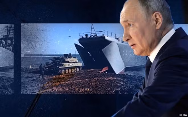 Tổng thống Vladimir Putin. Ảnh: DW