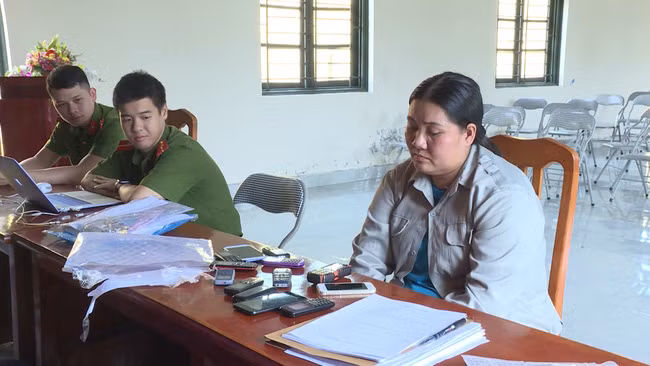 Đối tượng lừa đảo chiếm đoạt tài sản bị Phòng Cảnh sát hình sự Công an tỉnh Phú Thọ bắt giữ.
