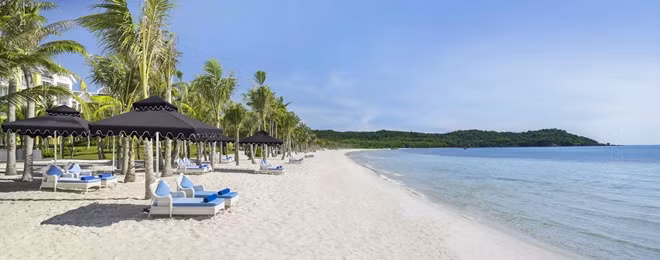 Sun Group đang đầu tư quần thể du lịch, giải trí tỷ đô tại Nam Phú Quốc (Ảnh: Khu nghỉ dưỡng JW Marriott Phu Quoc Emerald Bay)