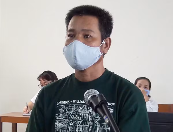 Bị cáo Huỳnh Văn Tam.