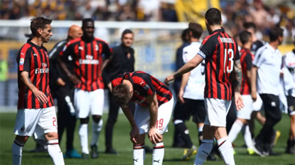 AC Milan để tuột tấm vé dự cúp Châu Âu ảnh 1