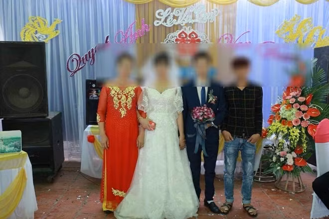 Đám cưới vợ chồng anh Đ.