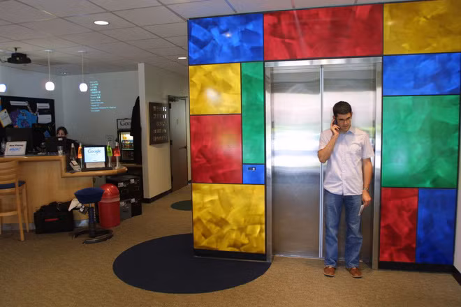 Văn phòng của Google vào năm 2003.