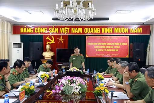 Tăng cường phát triển y tế trong CAND thời gian tới