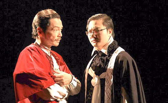 NSƯT Trung Anh trong vở kinh điển “Hamlet”.