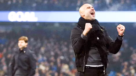Pep Guardiola gần như bất khả chiến bại ở Giải Ngoại hạng Anh mùa này. Pep Guardiola gần như bất khả chiến bại ở Giải Ngoại hạng Anh mùa này.